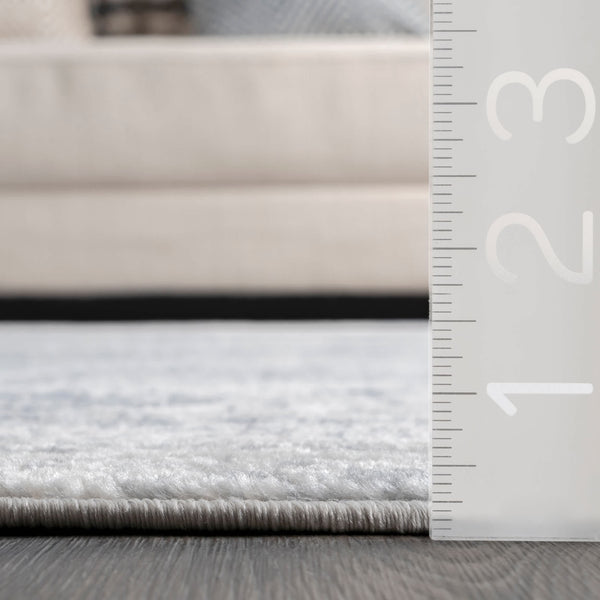 Nuloom Jayla Barbed Iris Medallion Area Rug Blue