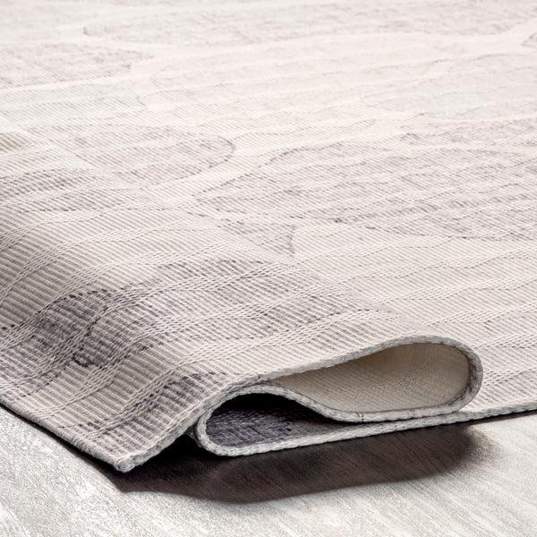 Nuloom Jenna Washable Pebble Area Rug Beige