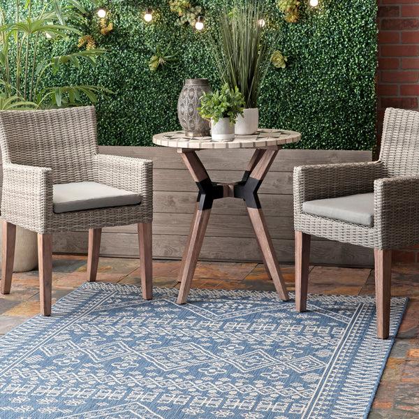 Nuloom Kandace Indoor/Outdoor Area Rug Blue