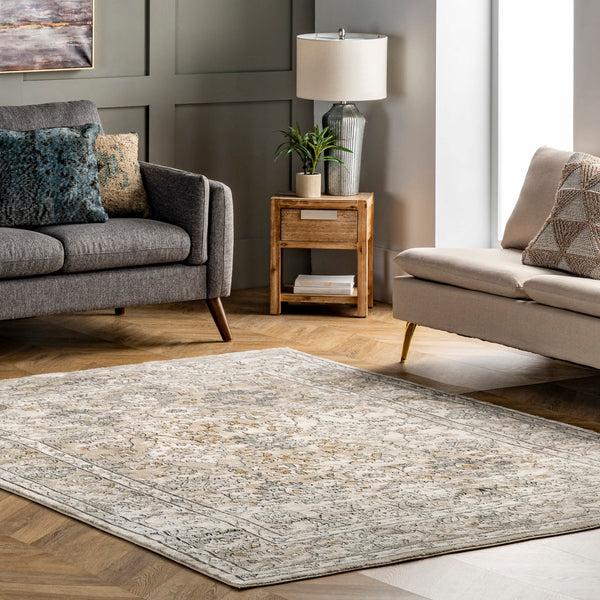 Nuloom Kathleen Floral Area Rug Beige