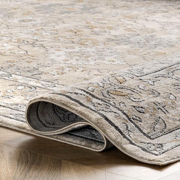 Nuloom Kathleen Floral Area Rug Beige
