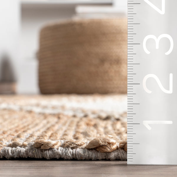 Nuloom Kehlani Moroccan Jute Area Rug Natural