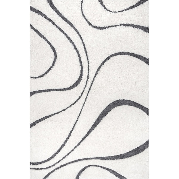 Nuloom Keyhole Trellis Area Rug Cream