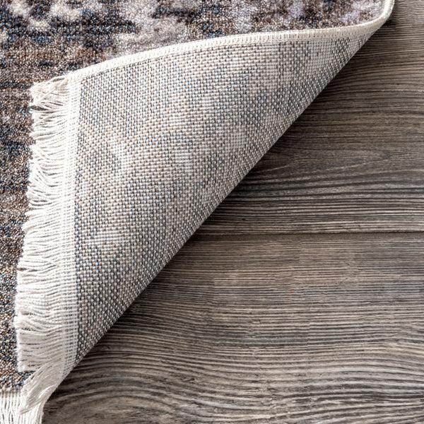 Nuloom Lainey Splashed Abstract Beige