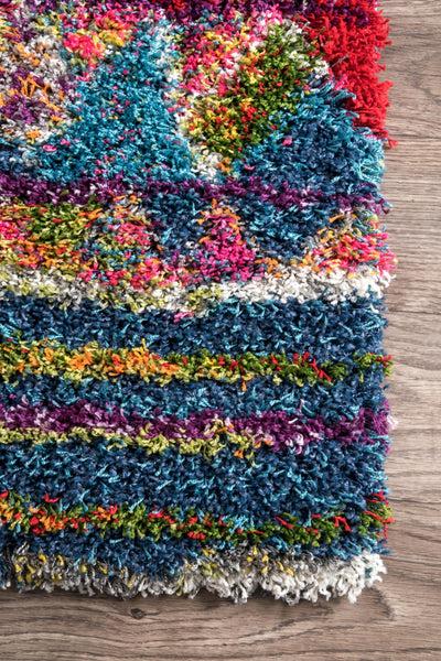 Nuloom Leisha Moroccan Shaggy Multi