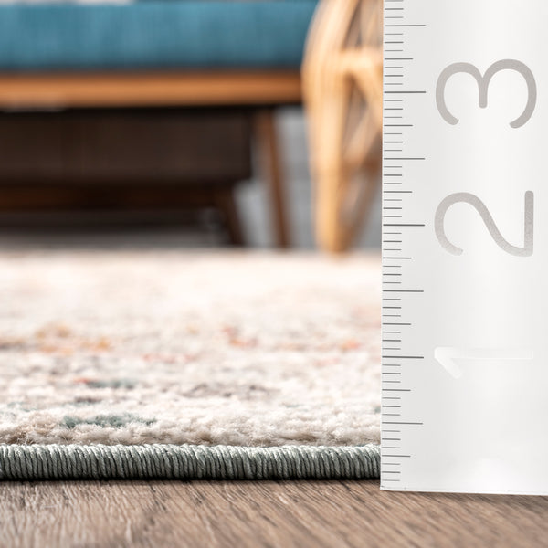 Nuloom Lenore Vintage Floral Area Rug Beige