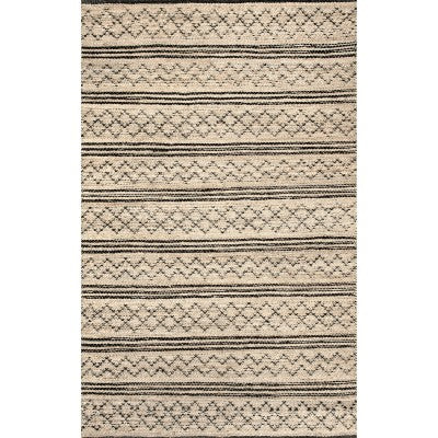 nuloom Liberty Jute Geometric Stripes Natural