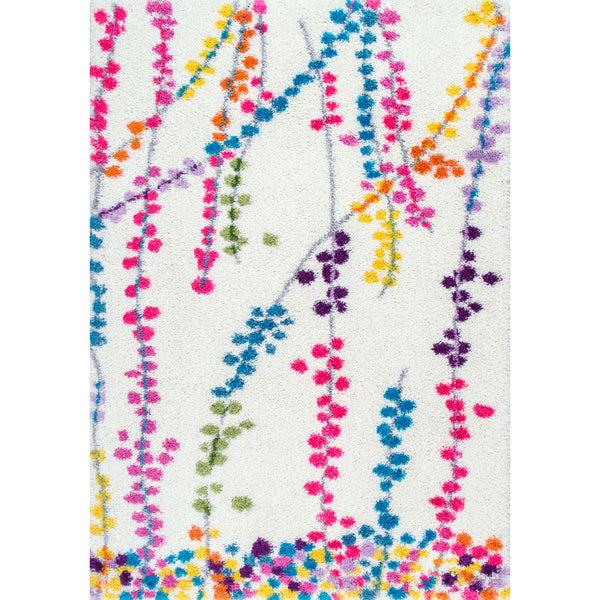 nuloom Louvenia Abstract Shag Multi