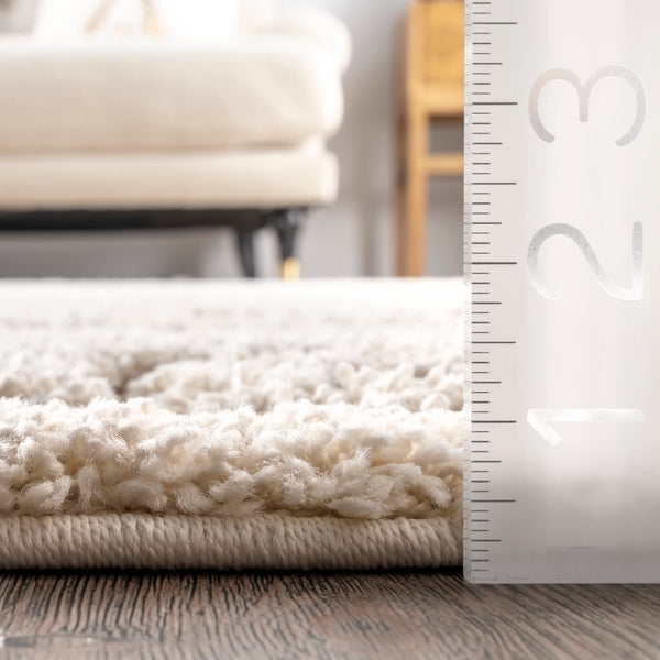 Nuloom Machine Made Maisha Area Rug Cream