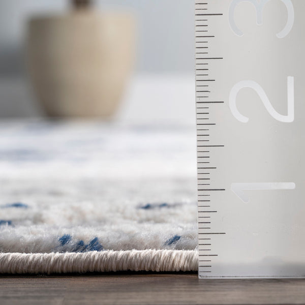 Nuloom Madalynn Modern Abstract Area Rug Silver