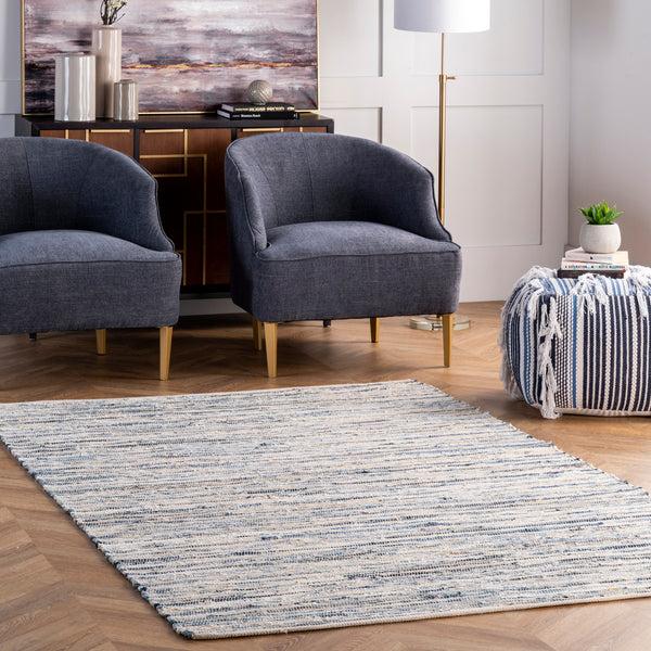 Nuloom Maile Cotton Area Rug Blue