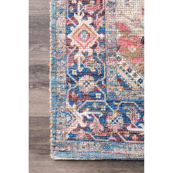 Nuloom Matilda Flatweave Blue