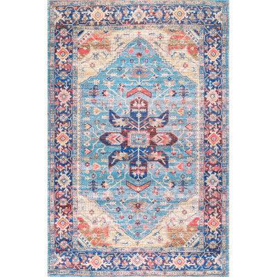 nuloom Matilda Flatweave Blue