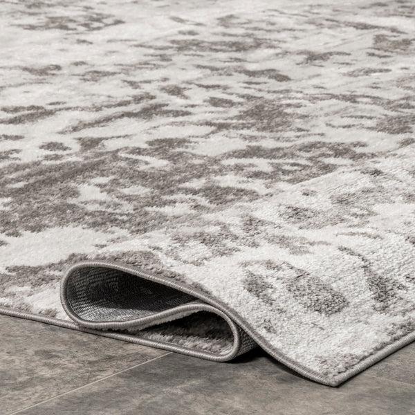 Nuloom Meaghan Contemporary Abstract Area Rug Gray