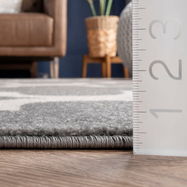 Nuloom Meeker Trellis Area Rug Grey