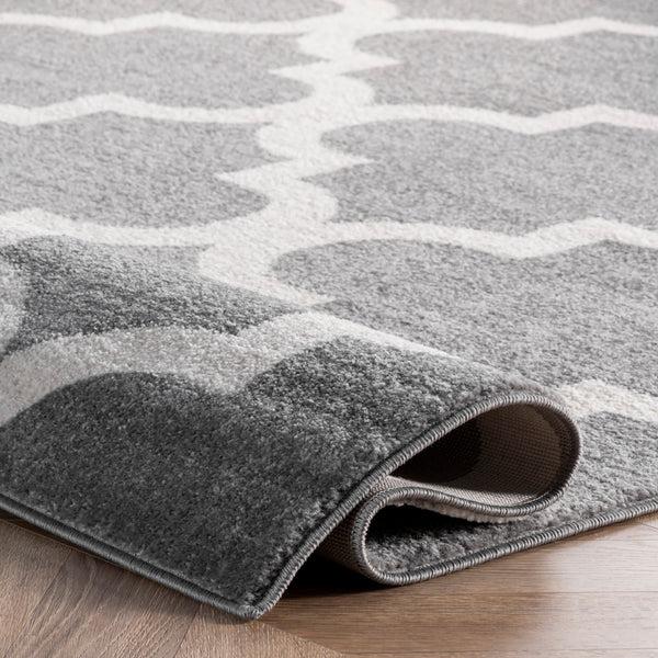 Nuloom Meeker Trellis Area Rug Grey