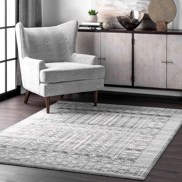 Nuloom Melina Grecian Frieze Area Rug Blue