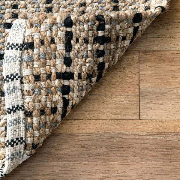 Nuloom Monroe Cotton And Jute Flatweave Natural
