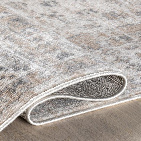 Nuloom Nesa Traditional Medallion Area Rug Beige