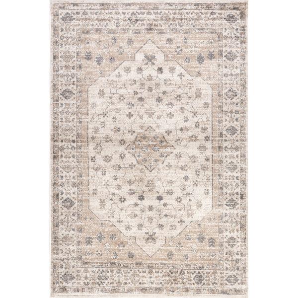 nuloom Nesa Traditional Medallion Area Rug Beige