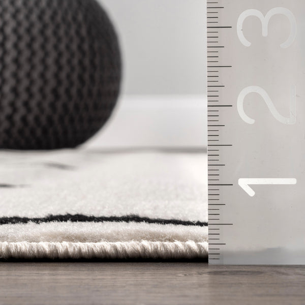 Nuloom Noa Tribal Moroccan Area Rug Grey