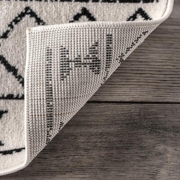 Nuloom Noa Tribal Moroccan Area Rug Grey