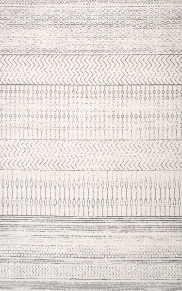 Nuloom Nova Stripes Area Rug Dark Grey