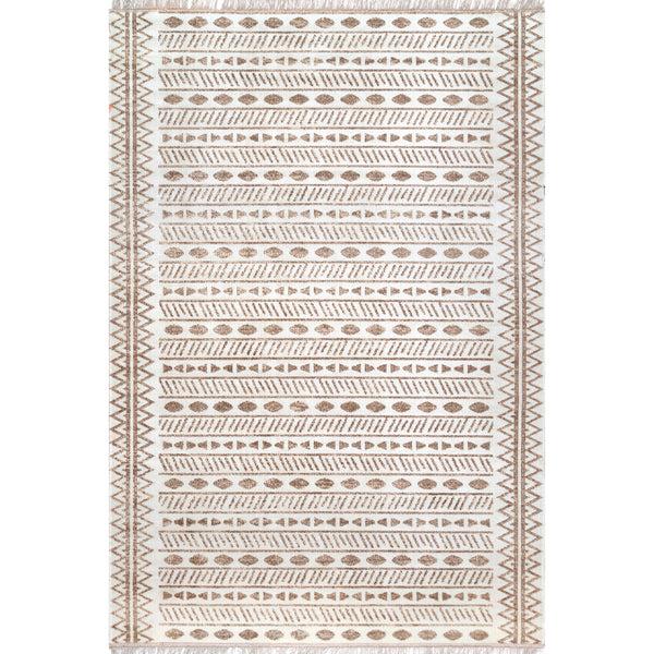 nuloom Outdoor Tribal Angie Area Rug Beige