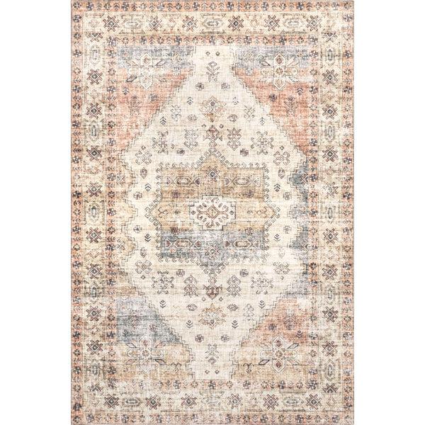nuloom Palace Medallion Washable Area Rug Multi
