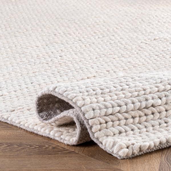 Nuloom Penelope Braided Wool Area Rug Off White