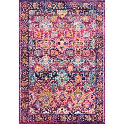 nuloom Persian Leilani Fuchsia