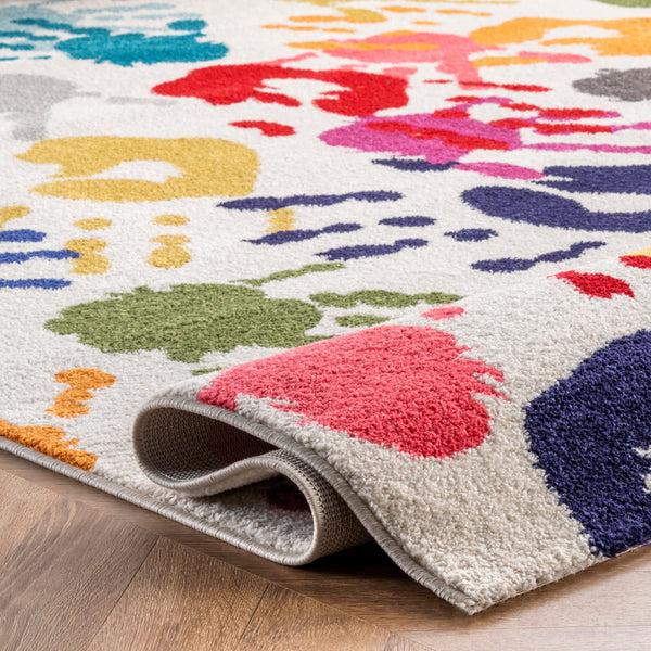 Nuloom Pinkie Handprint Area Rug Multi