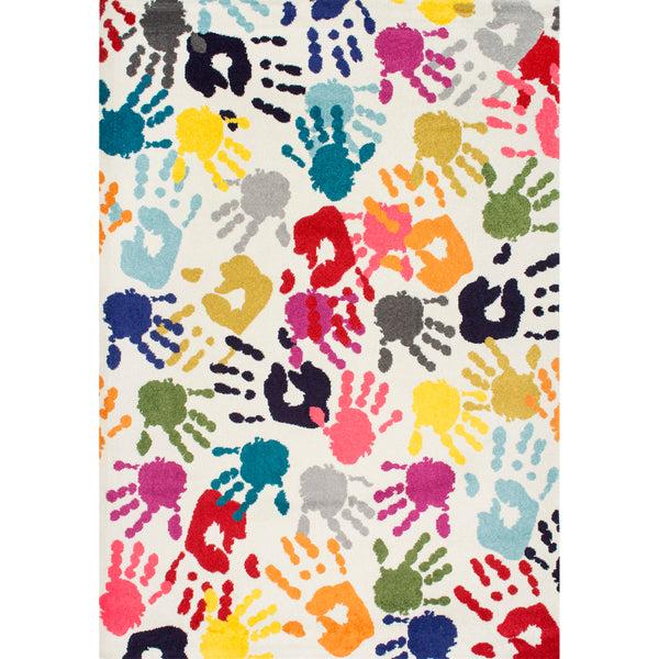nuloom Pinkie Handprint Area Rug Multi