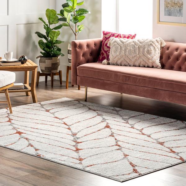 Nuloom Power Loomed Boyce Area Rug Beige