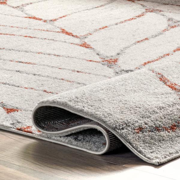 Nuloom Power Loomed Boyce Area Rug Beige