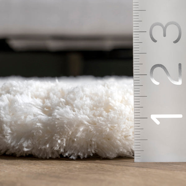 Nuloom Quarto Faux Sheepskin Shag Area Rug Natural