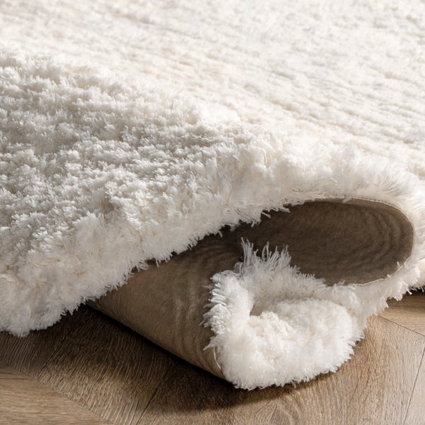 Nuloom Quarto Faux Sheepskin Shag Area Rug Natural