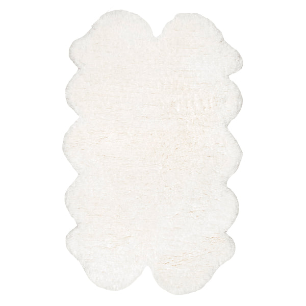 nuloom Quarto Faux Sheepskin Shag Area Rug Natural