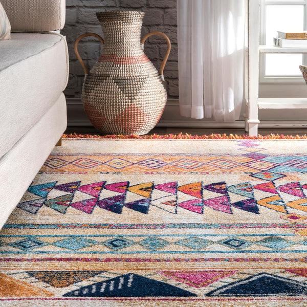 Nuloom Rochelle Aztec Area Rug Orange