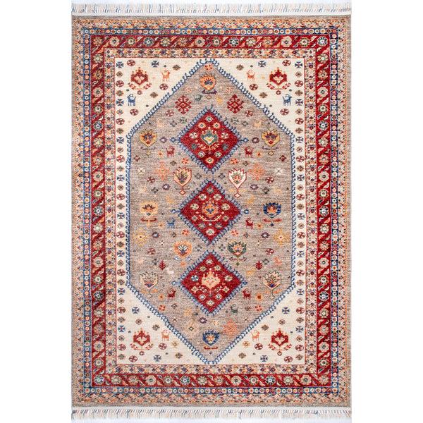 Nuloom Romee Medallion Tassel Area Rug Beige