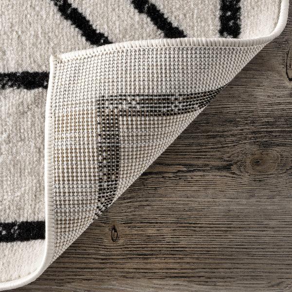 Nuloom Saniyah Diamond Drop Area Rug Grey