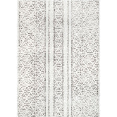 nuloom Sarina Diamonds Area Rug Grey