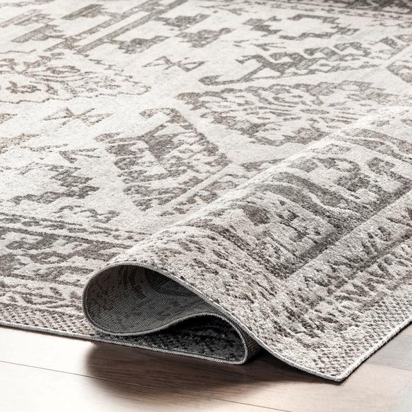 Nuloom Serena Washable Seesaw Area Rug Gray