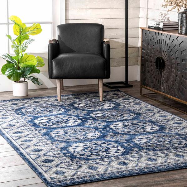 Nuloom Shea Vintage Area Rug Grey