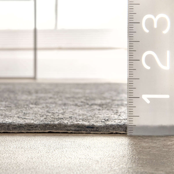 Nuloom Snowflake Non-Slip Grip Rug Pad Gray