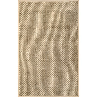 nuloom Spero Seagrass Basketweave Area Rug Natural