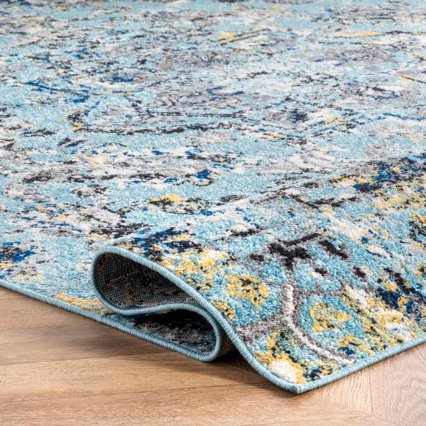 Nuloom Taunya Area Rug Aqua