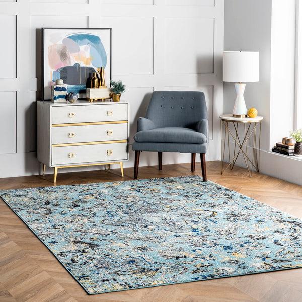 Nuloom Taunya Area Rug Aqua