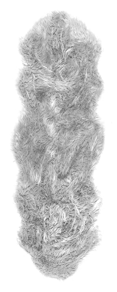 Nuloom Terrell Solid Faux Sheepskin White