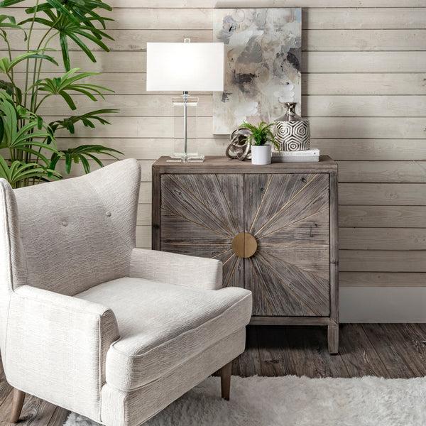 Nuloom Toledo 25" Crystal Table Lamp Clear